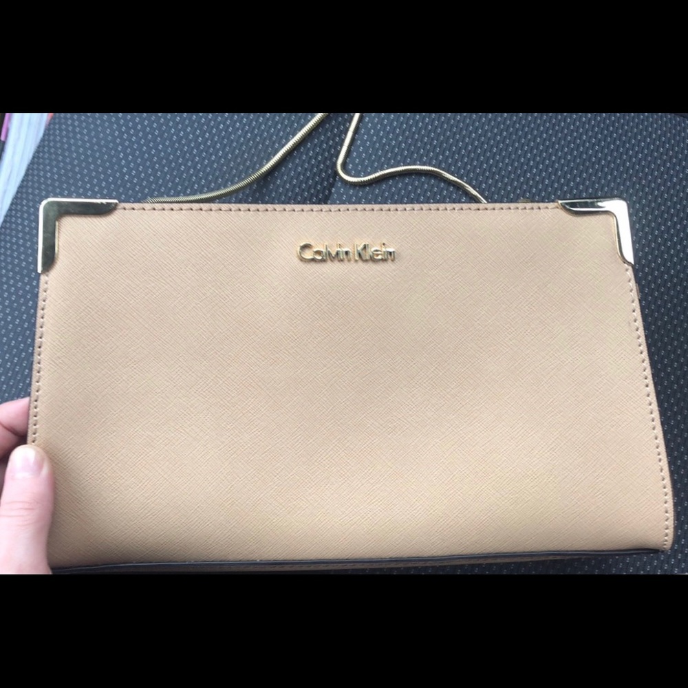 Calvin Klein Tan Purse